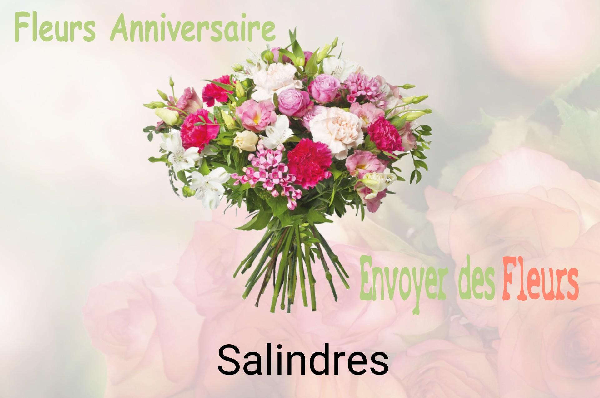 Bouquet de fleurs d’anniversaire livré à Salindres